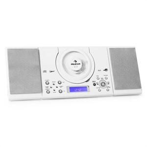Auna Stereo zariadenie MC-120, MP3/CD prehrávač, USB, biele