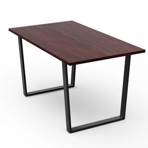 Blumfeldt Bearsdon, jedálenský stôl, kovové nohy, 140 x 80 cm