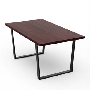 Blumfeldt Bearsdon, jedálenský stôl s kovovými nohami, 160 x 90 cm