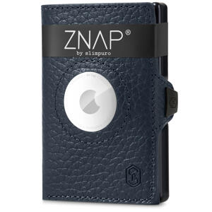 Slimpuro ZNAP Airtag Wallet, 12 kariet, priehradka na mince, 8,9 x 1,8 x 6,3 cm (Š x V x H), ochrana RFID