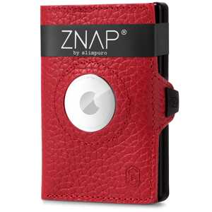Slimpuro ZNAP Airtag Wallet, 12 kariet, priehradka na mince, 8,9 x 1,8 x 6,3 cm (Š x V x H), ochrana RFID