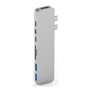 HyperDrive PRE USB-C Hub MacBook Pro strieborný