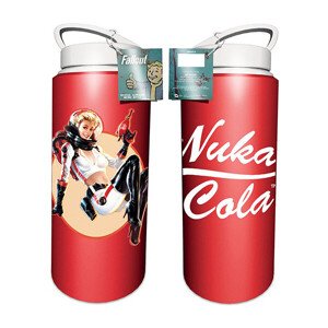 Hliníková nápojová fľaša - Fallout – Nuka Cola