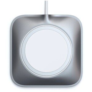 Satechi Aluminium Dock for Mag safe Charger iPhone 12 Pro Max/12 Pro/12 Mini/12 - vesmírne šedý