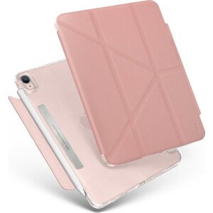 UNIQ Camden Antimikrobiálne púzdro iPad Mini (2021) ružové