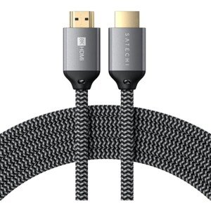 Satechi 8K Ultra HD High Speed HDMI Braided cable 2m - Black