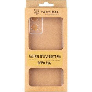Tactical TPU Plyo Kryt pre Oppo A96 Transparent