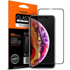 Spigen Glass FC HD kryt iPhone 11/XR čierny