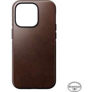 Nomad Modern Leather MagSafe Case, hnedá - iPhone 14 Pro