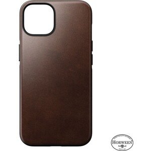 Nomad Modern Leather MagSafe Case, hnedá - iPhone 14
