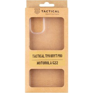 Tactical TPU Kryt pre Motorola G22/E32s Transparent