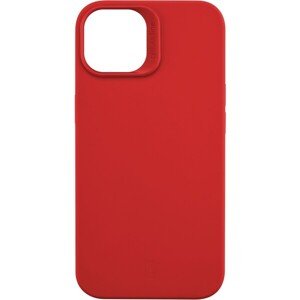 Ochranný silikónový kryt Cellularline Sensation pre Apple iPhone 14, červený