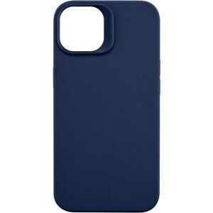 Ochranný silikónový kryt Cellularline Sensation pre Apple iPhone 14 Plus, modrý