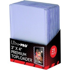 UP - Toploader - 3" x 4" Super Clear Premium (25 kúskov)