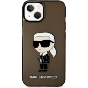 Karl Lagerfeld IML Ikonik NFT kryt iPhone 14 čierny