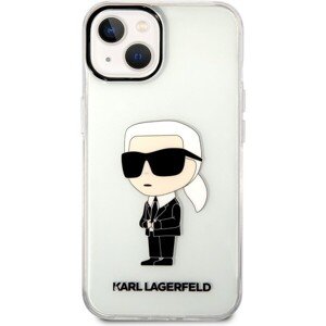 Karl Lagerfeld IML Ikonik NFT kryt iPhone 14 číry