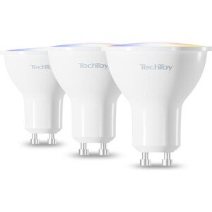 TechToy Smart Bulb RGB 4.7W GU10 ZigBee 3ks