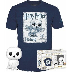 Funko POP! & Tee Box: Harry Potter - Hedwig M