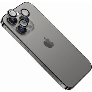 Ochranné sklá šošoviek fotoaparátov FIXED Camera Glass pre Apple iPhone 14/14 Plus, space gray