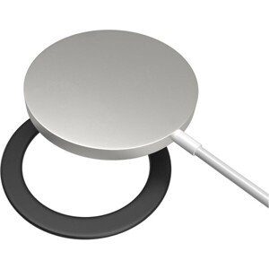 Magnetická nálepka na mobilné telefóny pre použitie technológie MagSafe FIXED MagPlate, čierna
