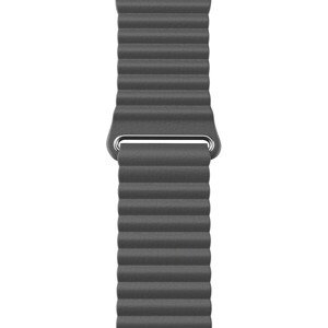 Next One Leather Loop remienok Apple Watch 42/44/45mm sivý