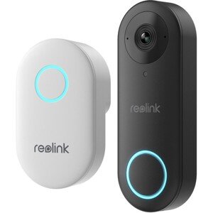 Reolink Video Doorbell WiFi, Smart 2K+ Wired Video Doorbell with Chime, 2K+ 5MP Super HD Video @ , 2