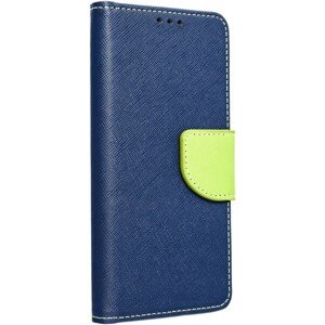Fancy Book case for XIAOMI Redmi NOTE 12S navy/lime