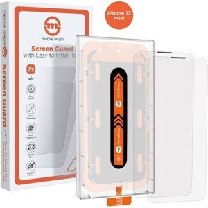 Mobile Origin Screen Guard 2 Pack 2,5D ochranné sklo s aplikátorom iPhone 13 mini