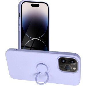 SILICONE RING Case for IPHONE 14 PRE MAX violet
