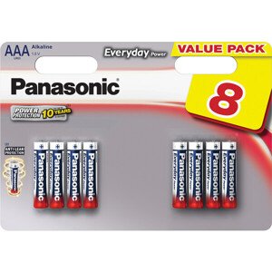 Panasonic Everyday Power AAA alkalická batéria LR03 (8ks)