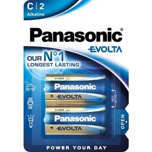 Panasonic EVOLTA Platinum C alkalická batéria (2ks)