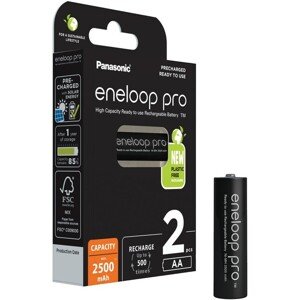 Panasonic Eneloop PRO AA nabíjacia batéria 2500 mAh (2ks)