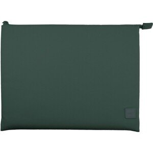 UNIQ LYON SNUG-FIT PROTECTIVÝ RPET FABRIC LAPTOP SLEEVE (UP TO 14”) - FOREST GREEN (FOREST GREEN)