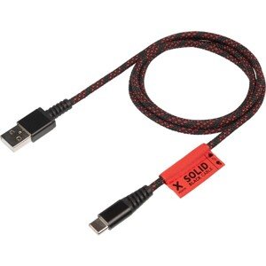 xtorm - USB kábel - USB-C (M) do USB (M) - USB 2.0 - 1 m - pevný, USB Power Delivery (60W) - čierna