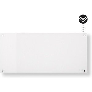 Mill® Glass WiFi sklenený konvektor na stenu s LED displejom 900W biely