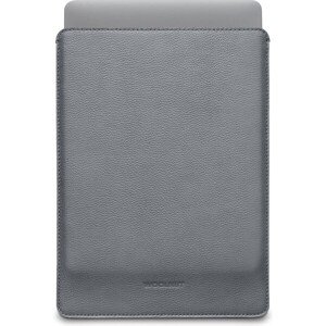 Woolnut kožené Sleeve púzdro pre 14" MacBook Pro šedé