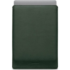 Woolnut kožené Sleeve púzdro pre 15" MacBook Air tmavo zelené