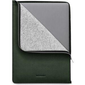 Woolnut kožené Folio púzdro pre 16" MacBook Pro tmavo zelené
