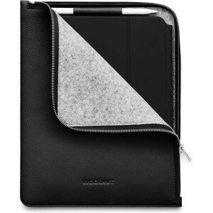 Woolnut kožené Folio púzdro pre 11" iPad Pro/Air čierne