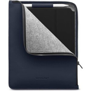 Woolnut Coated PU Folio púzdro pre 11" iPad Pro/Air tmavo modré