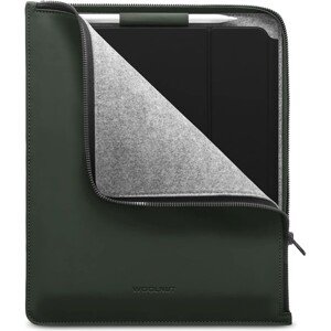 Woolnut Coated PU Folio puzdro pre 12,9" iPad Pro tmavo zelené