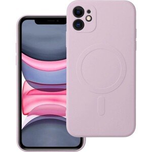 Silicone Mag Cover case compatible s MagSafe pre IPHONE 11 pink