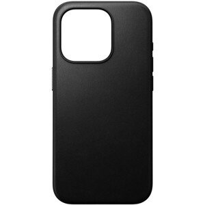 Nomad Modern Leather MagSafe kryt iPhone 15 Pro čierny