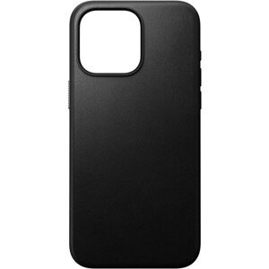 Nomad Modern Leather MagSafe kryt iPhone 15 Pro Max čierny