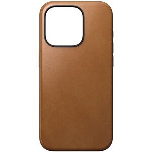 Nomad Modern Leather MagSafe kryt iPhone 15 Pro english tan