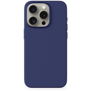 Epico Mag+ Silicone Case iPhone 15 kompatibilný s MagSafe modrý