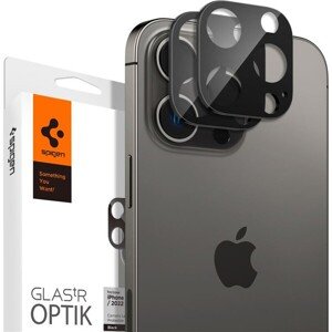 Spigen Glass tR Optik 2 Pack tvrdené sklo na fotoaparát iPhone 15 Pro/15 Pro Max/14 Pro/14 Pro Max č