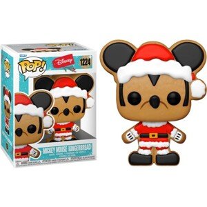 Funko POP! #1224 Disney: Holiday- Santa Mickey (Gingerbread)