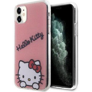 Hello Kitty IML Daydreaming Logo Zadný Kryt pre iPhone 11 Pink