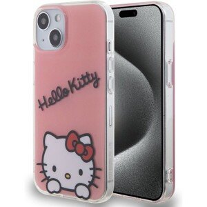 Hello Kitty IML Daydreaming Logo Zadný Kryt pre iPhone 13 Pink
